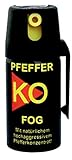 3 Dosen KO Fog Pfefferspray mit Sprühnebel 40ml - Abwehrspray...