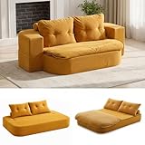 LNRLZYLS 2-Sitzer Cord Schlafsofa, Faltbares Sofa Bett ohne Montage,...
