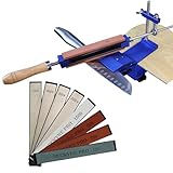 Messerschärfer Profi, Festwinkel Messerschärfsystem Kit...