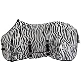 Marengos - Fliegendecke Zebra – feinmaschige Pferdedecke mit Bauch- &...