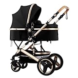 Petit B612 Leichter und luxuriöser 2 in 1 Kinderwagen Baby Buggy Tragbarer...