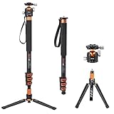 Refoni A304P Kamera-Einbeinstativ - Kompaktes Aluminium-Monopod Mit...