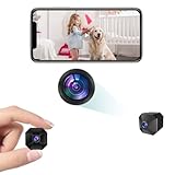 Mini Kamera 4K Full HD WLAN Kamera - Live Übertragung Handy APP Für WiFi...