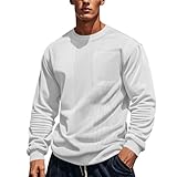 PANVER Sweatshirt Herren Mode Gutaussehend Klassisch Tops Jugend...