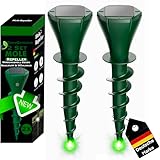 EdenGardens® 2er Pack 'MOLE Repeller' Maulwurf Vertreiber bestes Mittel...