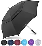 ZOMAKE Regenschirm Sturmfest Groß,M Golf Umbrella Stockschirm mit...