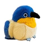 Xiyocadt 11cm Simulierter Vogel Kuscheltier,Niedlicher Plüschvogel...