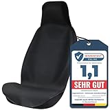 Upgrade4cars wasserdichter Autositzschoner für Vordersitze | Fahrersitz...
