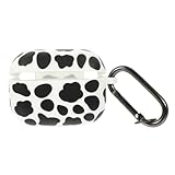 Hoement Cow Muster Silikon Earphone Case Schutzhülle Stoßfest Modisches...
