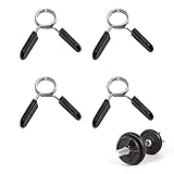 Hantelstange Federverschluss, Federclip Hantel, Feder Feststeller, Sports...