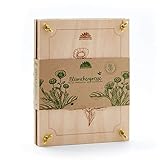 Die Stadtgärtner – Blumenpresse aus Buchenholz I Hochwertige...