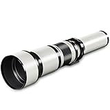 Walimex pro 650-1300mm 1:8-16 CSC Teleobjektiv für T2 - Manueller Fokus,...