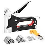 Dreamhigh® Handtacker Set, 3-In-1 Tacker für Holz, 3000 Handtacker für...
