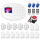 KERUI 4G Alarmanlage Haus, WLAN Alarmanlage Wohnung mit...