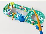 Joellfuner Wasserbahn Kinder Draußen, 2 in 1 Wasserspielzeug Kinder...