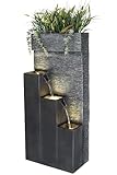 Großer Springbrunnen BK846 mit LED Beleuchtung Gartenbrunnen mit...
