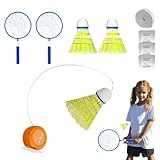 Bohany Automatischer Rückprall Badminton, Badminton Training - Badminton...