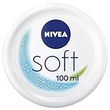 NIVEA Soft erfrischende Feuchtigkeitscreme (100 ml), leichte Creme mit...