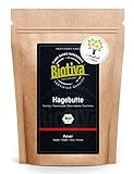 Biotiva Hagebuttenpulver Bio 1 kg - Hagebutten aus Europa - Rosa Canina -...