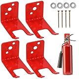 Feuerlöscher Haken, Feuerlöscher Montagehalterung, 4 Pack Feuerlöscher...