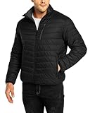 33,000ft Herren Steppjacke Leichte Übergangsjacke in Daunenjacken-Optik...