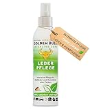Golden Bull® Lederpflege Spray intensiv 250ml [VEGAN - OHNE Chemie]...