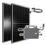 Balkonkraftwerk 850W Solaranlage komplettset mit 800W Tsun Micro...
