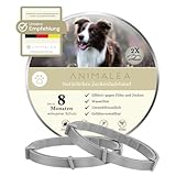 Animalea - 2er-Pack Zeckenhalsband für Hunde - 100% Ätherisches Öl -...