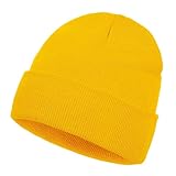 Werownsgso Strickmützen, Beanie Mütze Herren, Dünner Wintermütze,...