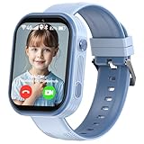 clleylise Smartwatch Kinder mit GPS und Telefon, 4G Kinder Smartwatch,...