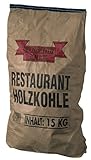 HOLZKOHLE 15KG - Profi-Steakhouse-Grillkohle Quebracho Blanco & Viñal -...