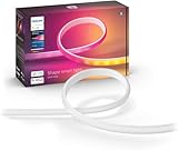 Philips Hue White & Color Ambiance Gradient Lightstrip Basis-Set (2 m),...