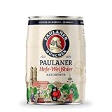 Paulaner Hefe-Weißbier Naturtrüb Partyfass•Weizenbier...