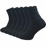 GAWILO Herren Kuschelsocken (6 Paar) weiche & flauschige Haussocken -...