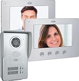 ELRO DV4000-2 Video-Türsprechanlage Kit │ 2 Wohnungen │ 1080P Full HD...