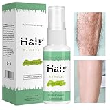 Haarentfernungsspray - feuchtigkeitsspendende Haarentfernungscreme |...