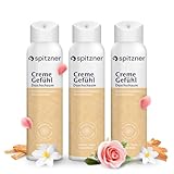 Spitzner Duschschaum Cremegefühl 150ml (3er Pack) | Wellness-Dusche |...