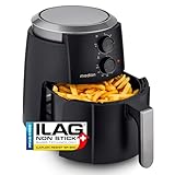 MEDION P30 L Heißluftfritteuse (4,7 Liter, Airfryer, 1500 Watt, einfache...