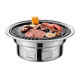 Irishom Multifunktionaler Grill, 33 cm, Holzkohlegrill, Koreanisch,...