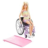Barbie-Puppe mit Rollstuhl und Rampe, Kinderspielzeuge und Geschenke,...