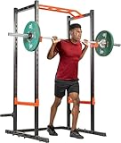Sunny Health & Fitness Power Zone Squat Rack, extrem langlebiger...