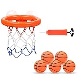 Vicloon Mini Basketballkorb,Kinder Mini Basketballkorb Set mit 5...
