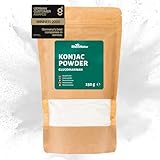 RheinNatur Konjak-Pulver 250 g - Glucomannan aus der Konjakwurzel -...