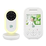 LeapFrog LF2423 Video Baby Monitor with Camera, 2.8 Inch Baby Monitor, Long...