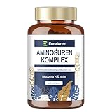 18 Aminosäuren Komplex Hochdosiert - 9 EAA + 9 NEAA, Aminosäuren Kapseln...
