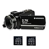 AgfaPhoto Realimove CC2700 Camcorder - 2.7K Video, 24MP Fotos, 3.0'' IPS...