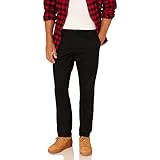 Amazon Essentials Herren Knitterfreie Flatfront-Chinohose in schmaler...
