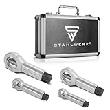STAHLWERK Mutternsprenger Set 9-36 mm 4-teiliger Mutternsprenger Satz |...