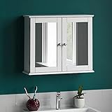 Bath Vida Milano Badezimmer-Spiegelschrank mit 2 Türen,...