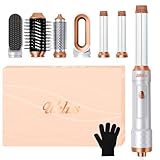UKLISS Haarstyler & Haartrockner Pro 6 in 1, Airstyler Set mit Warmluft...